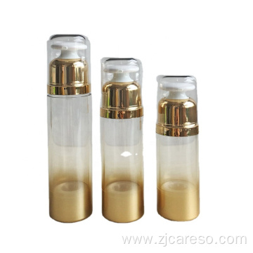 well Cosmetic Packaging Airless Pump Lotion Bottle Set